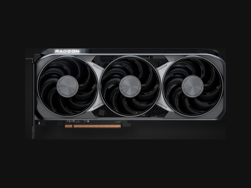 AMD Radeon RX 9070 XT official product render
