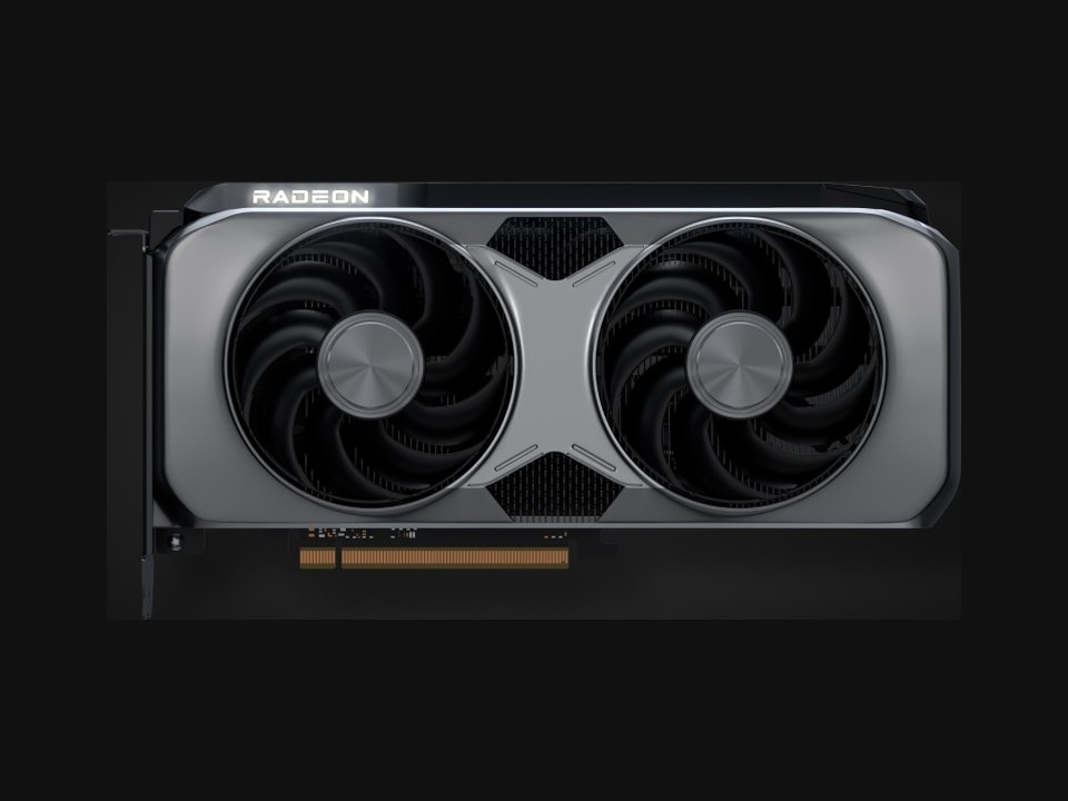 AMD Radeon RX 9070 official product render