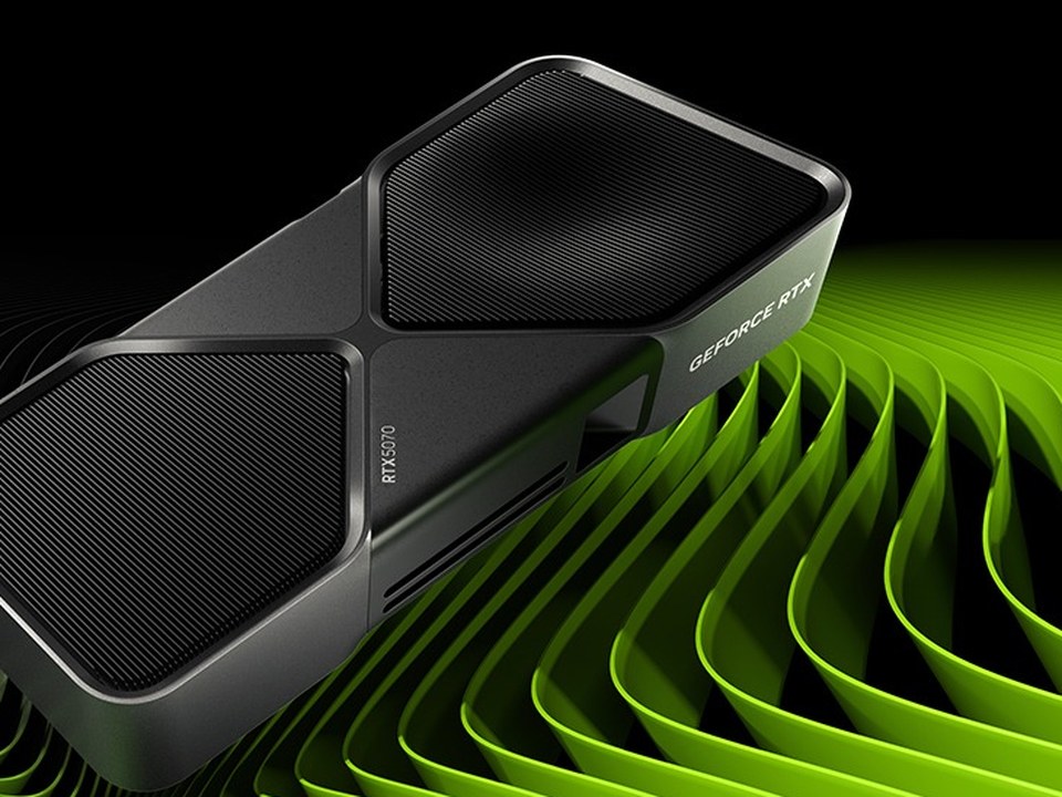NVIDIA GeForce RTX 5070 — NVIDIA Blackwell series reference render