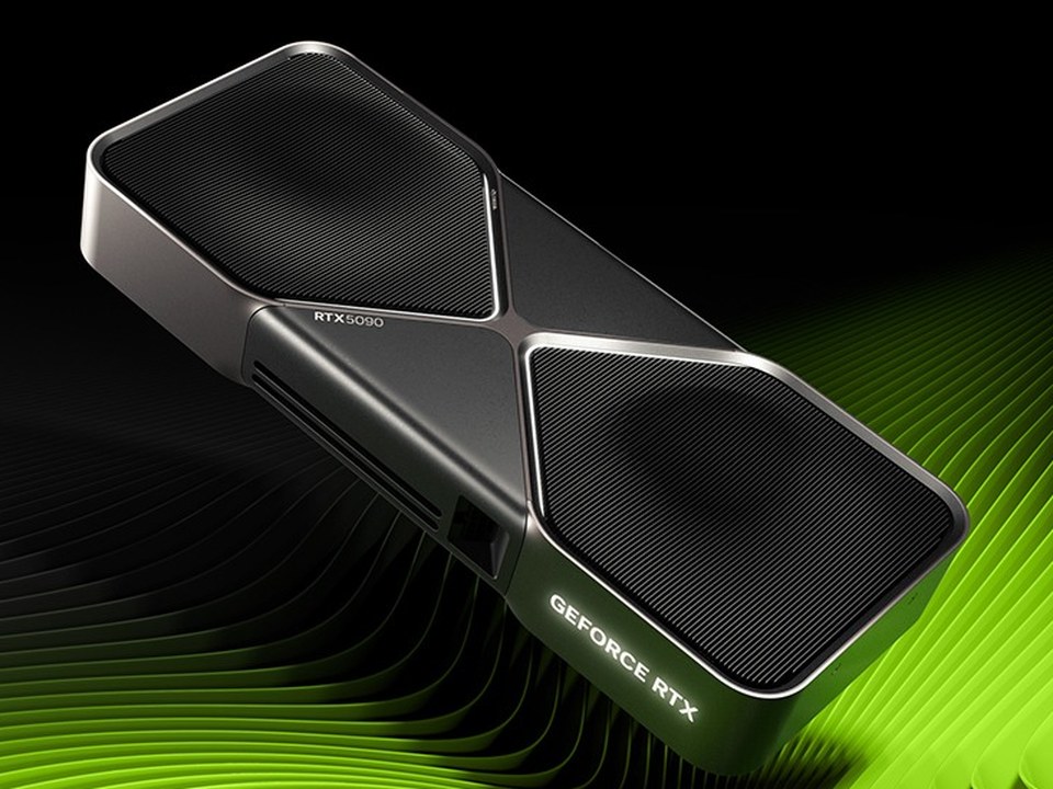 NVIDIA GeForce RTX 5090 official product render